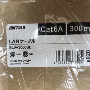 005▽未使用品▽BUFFALO Cat6A LANケーブル BL6A3000BLの画像3