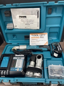 011◎おすすめ商品◎makita マキタ 充電式アングルインパクトドライバ 18V TL061DRF バッテリー×1充電器 アタッチメント2セット