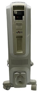動作品 デロンギ オイルヒーターDeLonghi TDD0915W ドラゴンデジタル 油入式 リモコン欠品 暖房器具