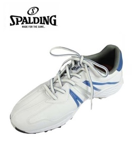 スポルティング 26.0cm ホワイト スパイクレス ゴルフシューズ SPSH-3767 SPALDING