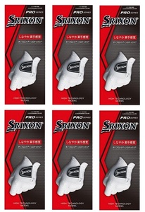 ダンロップ SRIXON スリクソン グローブ PRO SERIES【薄手】 GGG-S028 6枚セット 21cm