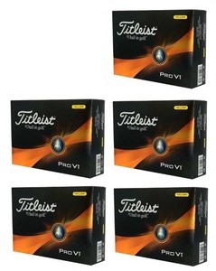  Titleist PROV1 Pro V1 5 dozen set yellow 