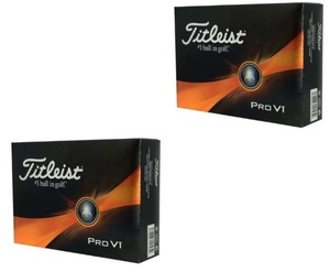 タイトリスト PROV1 プロV1 2ダースセット ローナンバー