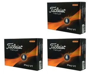 タイトリスト PROV1 プロV1 3ダースセット ハイナンバー