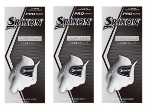  Dunlop SRIXON Srixon glove PRO SERIES[ thick ] GGG-S029 25cm 3 pieces set 