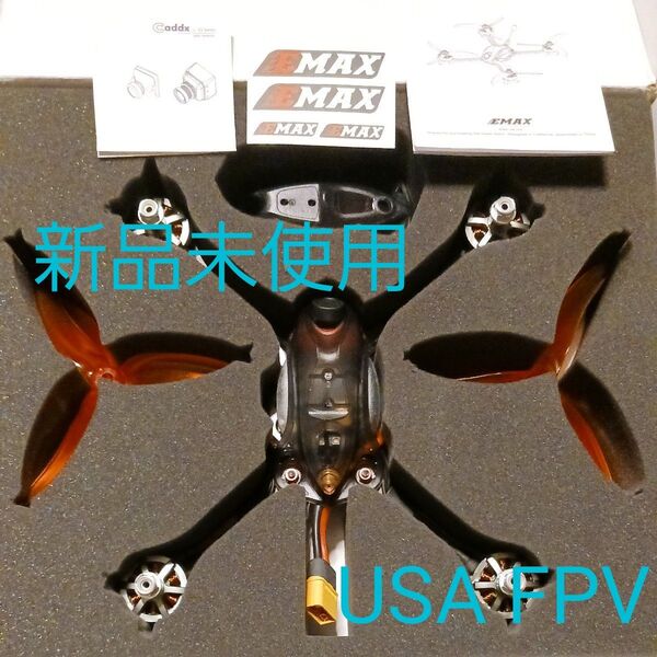 ■新品未使用■ EMAX HAWK sport 5inch resingu doron USA FPV本体 バインド無し