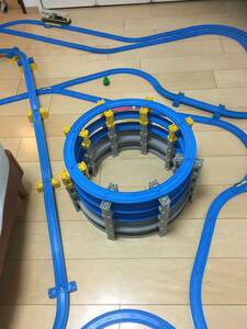  Plarail used tower . line pillar Mugen loop roadbed 