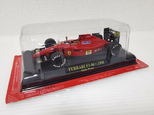 送料220円〜★未開封★ アシェット 公式フェラーリF1コレクション Ferrari F1-90 1990 Alain Prost 1/43スケール ミニカー