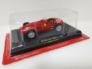 送料300円〜★未開封★ アシェット 公式フェラーリF1コレクション Ferrari 500F2 Alberto Ascari 1952 1/43スケール ミニカー