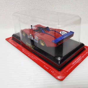 送料300円〜★未開封★ アシェット 公式フェラーリF1コレクション Ferrari 312 P 24h Le Mans 1973 1/43スケール ミニカーの画像3