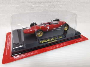 送料220円〜★未開封★ アシェット 公式フェラーリF1コレクション Ferrari 156 F1 1963 John Surtees 1/43スケール ミニカー