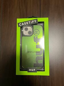 【新品未開封品】iPhone15用　HUF CASETIFY コラボケース