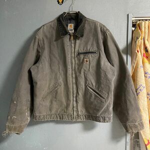 古着Carhartt　カーハート　デトロイトジャケット　メンズ 90s