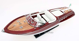 ●新品特価　豪華なボート Riva Aquarama 50cm 精密級木製完成品