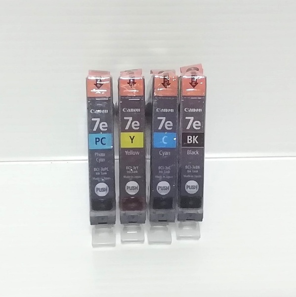 ◆◇キャノン純正【BCI-7eBK・BCI-7eC・BCI-7eY・BCI-7ePC】4個セット 新品◇◆