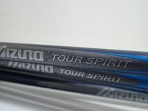 豊G003/14J●ミズノ CORTECHNO DESIGN S-100 TOUR SPIRIT 60 R 4.3 MID 5～P アイアン レディース ユースド 中古品●_画像4