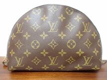 豊G416/8J◆LOUIS VUITTON ルイ ヴィトン モノグラム トゥルース ドゥミロンド 化粧ポーチ コスメポーチ 小物入れ◆_画像2