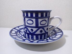 豊G441/6J自☆美品 DANSK ダンスク アラベスク コーヒーカップ＆ソーサー☆