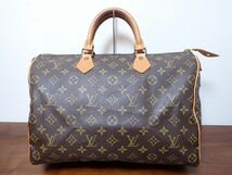 豊G418/1J◆LOUIS VUITTON ルイ・ヴィトン モノグラム スピーディ35 ハンドバッグ ボストン ◆_画像1