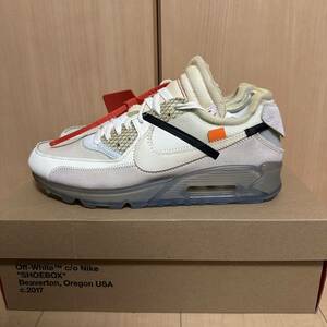 1円スタート 新品未使用 Nike the 10 Air Max 90 off white US8.5 26.5cm ナイキ エアマックス オフホワイト ジョーダン 1 5 10 4 7