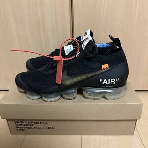 1円スタート 新品未使用 the 10 Nike vapormax off white black US10 28cm ナイキ エアマックス オフホワイト ジョーダン 1 5 10 4 7