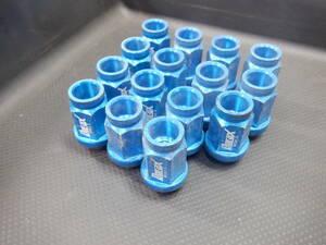  prompt decision free shipping prompt decision iron light weight Durax penetrate open wheel nut two surface width 19mm P1.5 used * note 15 piece /0[6-5033]83798