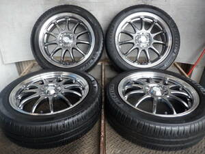 WORK ワーク EMOTION エモーション 11R GTS/RC 15x5J(IS45)PCD100-4穴 165/55R15 タイヤNG /40(20)【6-3710】宅配不可(福通営業所止)