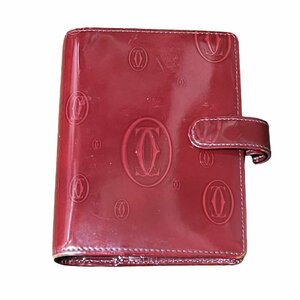 １円 CARTIER カルティエ マストライン アジェンダ 手帳カバー トリニティ ペン セット