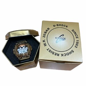 CASIO カシオ G-SHOCK GM-6900GDA ゴールド×ブラック 達磨デザイン デジタル 腕時計