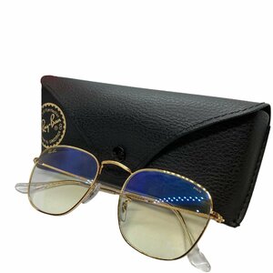 Ray-Ban レイバン RB3857 FRANK ウェリントン メガネ メタル GLD