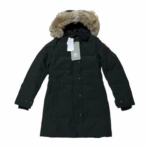 新品 未使用 タグ付き CANADA GOOSE カナダグース ダウンジャケット マッケンジー ファー付き 取り外し可 黒系 ポリエステル レディース M