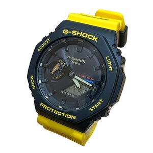 CASIO カシオ G-SHOCK Love The Sea And The Earth アイサーチ・ジャパン イルクジ GA-B2100 イエロー