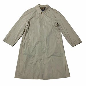 1円 BURBERRY バーバリーズ スプリングコート ステンカラーコート ベージュ系 コットン メンズ 96-180-7