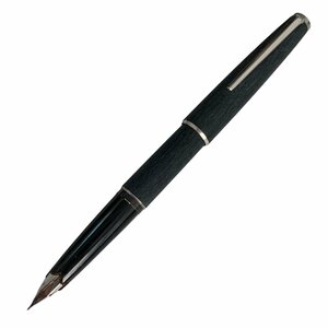 MONTBLANC モンブラン 万年筆 ペン先585 K14WG グレー カートリッジ式 筆記未確認