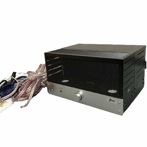 ★エレキット TU-8600R 300Bシングル真空管アンプ キット EKジャパン 100V 90W 50/60Hz 完成品中古 動作品 ケーブル2セット 付き