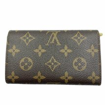 LOUIS VUITTON ルイヴィトン モノグラム ポルトモネビエトレゾール ２つ折り財布 M61730_画像2