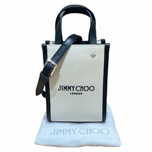 【未使用品】JIMMY CHOO ジミーチュウ MINI N/S TOTE ミニ ショルダーバッグ