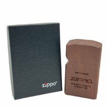 未使用品 ZIPPO ジッポ ウッド ライター オイルライター ロゴ有り 着火未確認_画像1