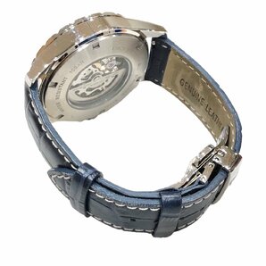 フルボ ビートマジック 革ベルト 青色 裏スケ 本体のみ 腕時計の画像7
