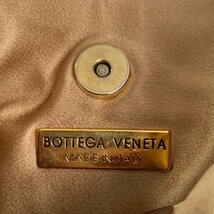 BOTTEGAVENETA ボッテガヴェネタ オールド イントレチャート ミニバッグ サテン ベージュ系_画像9