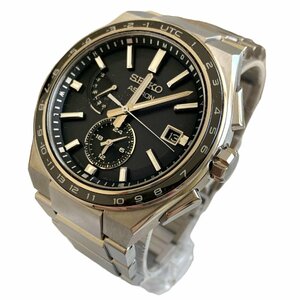 1円美品 SEIKO セイコー アストロン ネクスター チタン 電波ソーラー SBXY039 8B63-0BB0