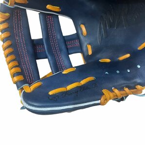 Mizuno ミズノプロ 大山モデル オーダー グローブ Dブルー ブルーラベル ネイビー系の画像8