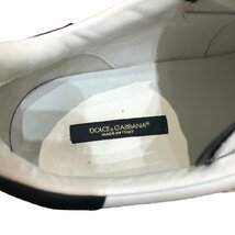 DOLCE＆GABBANA ドルチェ&ガッバーナ PORTOFINO ポルトフィーノ CS 1587 サイズ7 ホワイト系 箱付き スニーカー_画像7