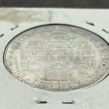 1円アメリカ銀貨 ブッカーワシントン メモリアル記念 ハーフダラー 1/2ドル 1946年 Sミント アンティーク コレクション_画像4