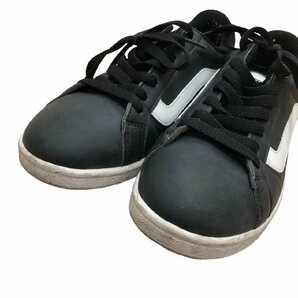 1円 VANS バンズ スニーカー ブラック 25.5ｃｍ 黒×白の画像6