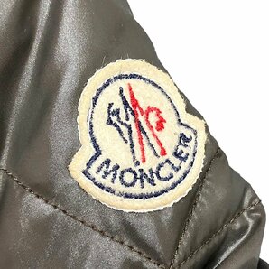 MONCLER モンクレール ダウンジャケット フード付き グレー系 size0の画像9