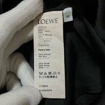 LOEWE ロエベ ワンピース ノースリーブ 黒系 レーヨン レディース サイズ40_画像7