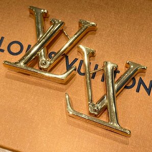 LOUIS VUITTON ルイヴィトン ブックル ドレイユ・マクロ LV ピアス レディース M00958の画像2