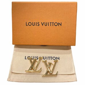 LOUIS VUITTON ルイヴィトン ブックル ドレイユ・マクロ LV ピアス レディース M00958の画像3