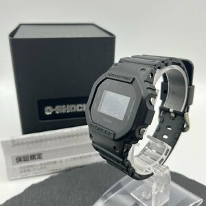 CASIO カシオ G-SHOCK Gショック DW-5600BB ソリッドカラーズ ブラック デジタル 腕時計 メンズ